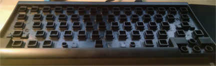Keyboard front plate